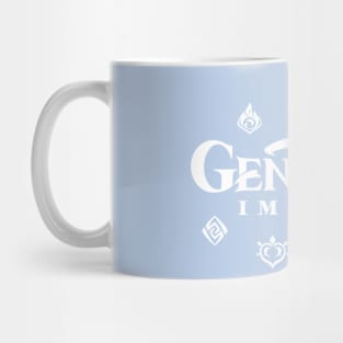 Genshin Impact Elements (White) Mug